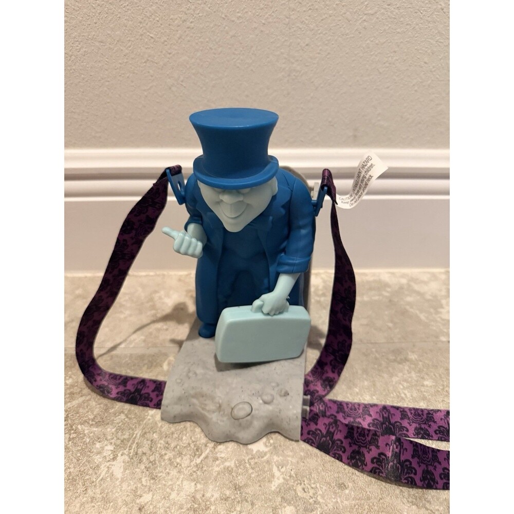 Disney Parks Haunted Mansion Hitchhiking Phineas Light-Up Popcorn Bucket